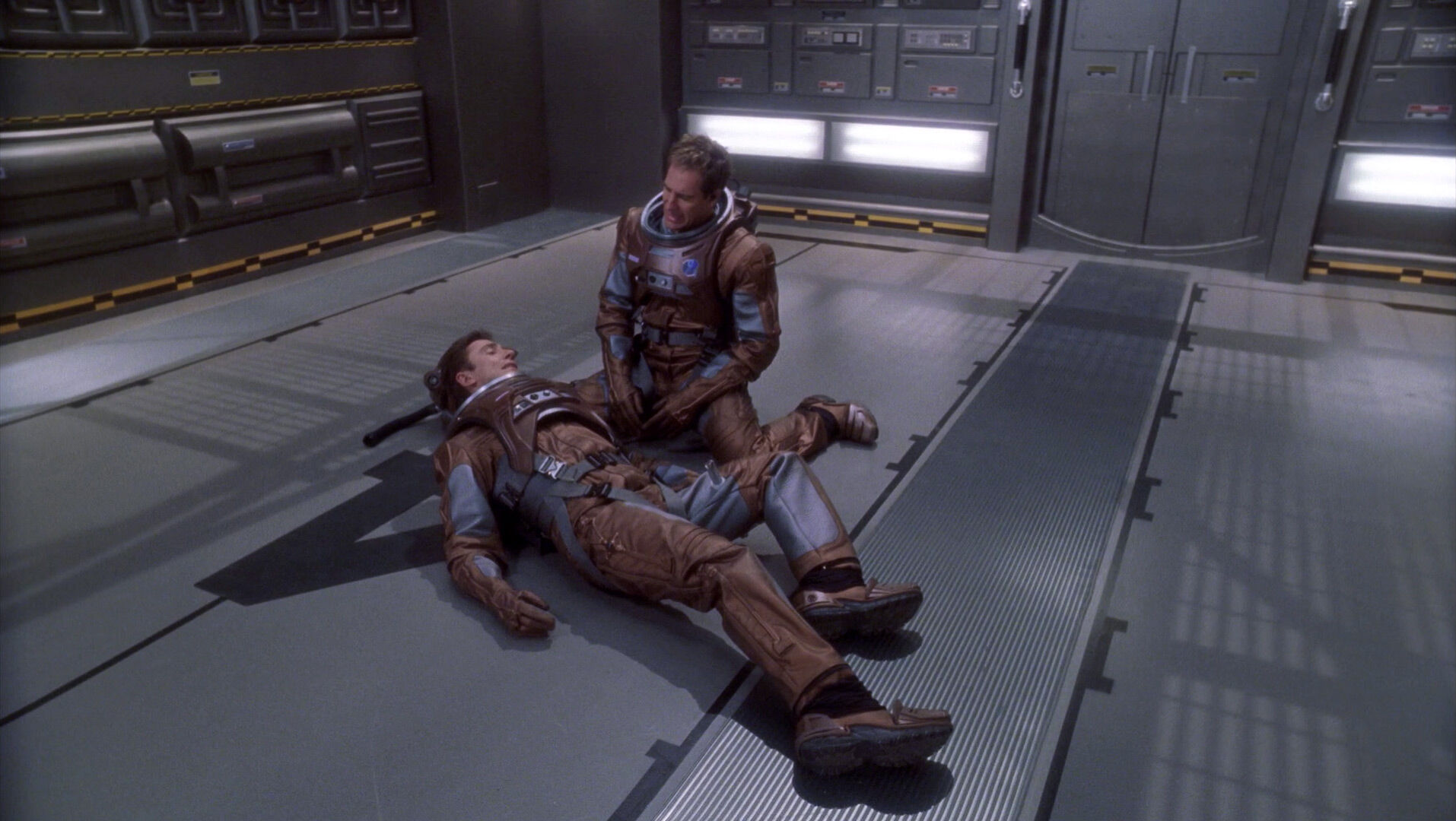 Malcolm Reed and Jonathan Archer, 2152