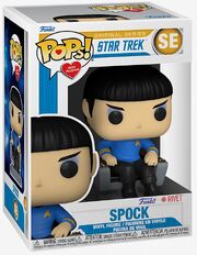 Spock in chair Funko Pop