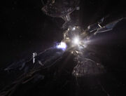 Collapsing relay station