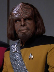 Hologramm von Worf 2369 Picard Delta Eins