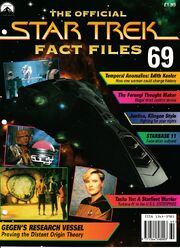 Star Trek Fact Files Part 69 cover