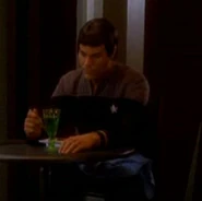 Vulcan operations officer DS9: "Field of Fire" (uncredited)