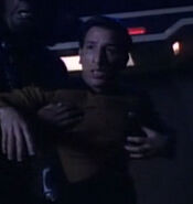 Security officer TNG: "The Nth Degree" (uncredited)