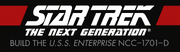 Star Trek TNG Build The USS Enterprise-D logo