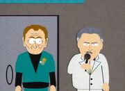 Dr. Adams and Ricardo Montalban on South Park