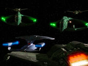 Federation-Romulan-Klingon stand-off