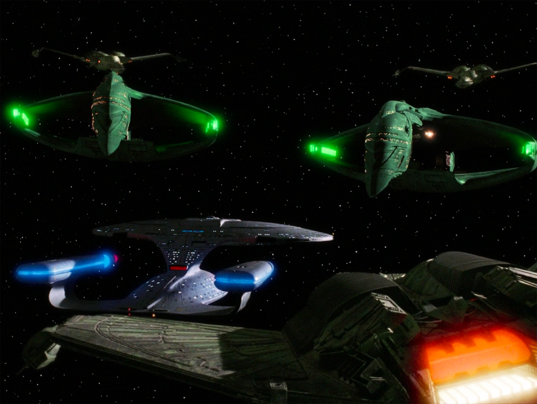 klingon bird of prey battle