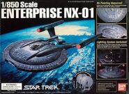 Bandai Model kit 122721 Enterprise NX-01 2003