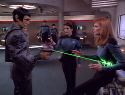 Romulan Troi Crusher Timescape