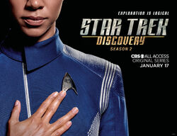 Season 2 Michael Burnham banner