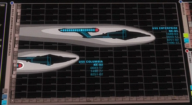 USS Columbia and USS Enterprise
