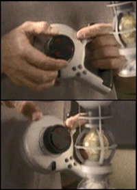 Pilot do sterowania modelu statku kosmicznego