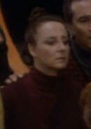 Bajoran woman on the promenade, 2369