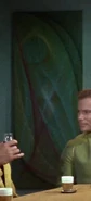 An abstract painting in the USS Enterprise officers' lounge (TOS: "Space Seed")