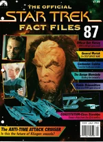 Star Trek Fact Files Part 87 Cover