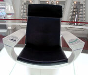 USS Enterprise command chair, bonus feature