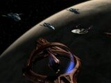 Unnamed D'kyr type starships