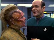 Der Doktor behandelt Neelix