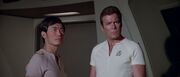 Hikaru Sulu and James T. Kirk, 2270s
