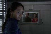 Hoshi sees Phlox and T'Pol