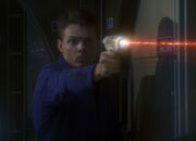 Walsh guarding the brig