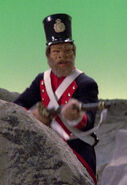 Musket-wielding alien TNG: "Hide and Q"