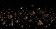 Alpha Omicron asteroid belt