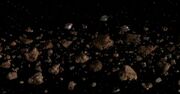 Alpha Omicron asteroid belt