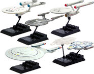Set promo (with incorrectly assembled USS Enterprise-D)