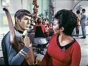 Spock and Uhura