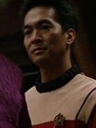 ...als Crewmitglied der Enterprise-B,...