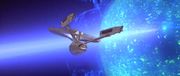 Enterprise-A in orbit of Sha Ka Ree