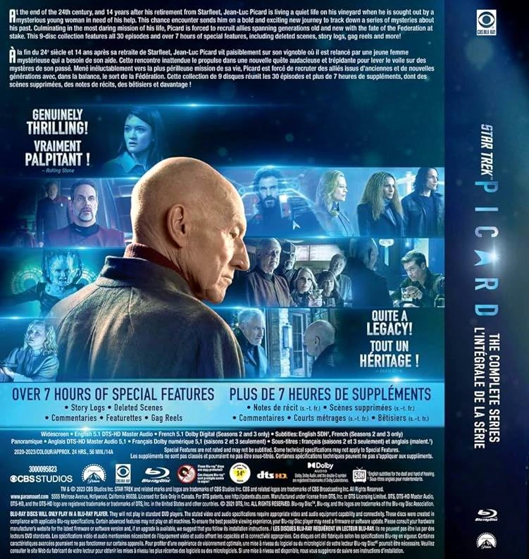 Star Trek Picard The Complete Series Bluray Memory Alpha Fandom