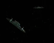 Allos' rescue ships (VOY: "The Omega Directive")