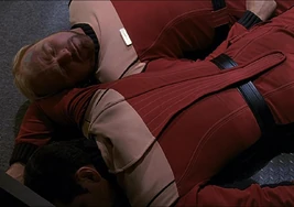 Burke and Samno, murdered by Valeris