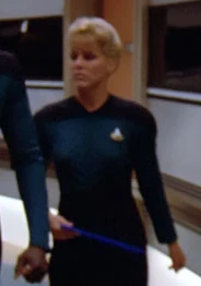 Twice in a corridor Played by an unknown actress (TNG: "Justice")