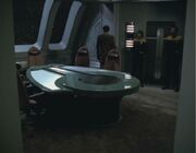 USS Voyager briefing room