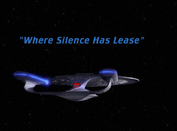 2x02 Where Silence Has Lease title card