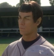Vulcan baseball player DS9: "Take Me Out to the Holosuite" (uncredited)