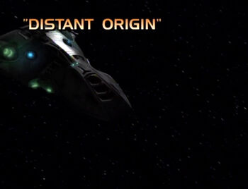 3x23 Distant Origin title card