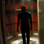 The interior of a Kelvin-type turbolift in 2233