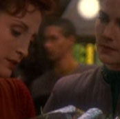 Operations division officer DS9: "Wrongs Darker Than Death or Night", "Shadows and Symbols", "Chimera" (uncredited)