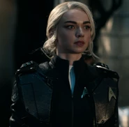 Christine Chapel, 2250s.png (431 KB) Christine Chapel in a battlefield uniform with nurse white undershirt, under body armor