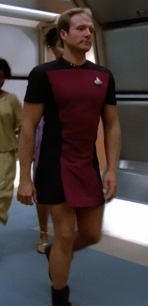 deanna troi mini dress