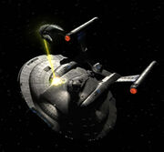 Romulan drone ship attacks Enterprise