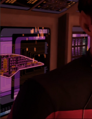Starfleet ship on mission 2