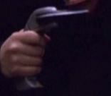 A 29th century Starfleet phaser pistol