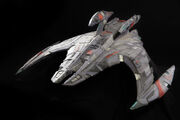 Jem'Hadar battle cruiser second studio model