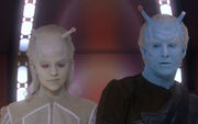 Shran and Jhamel say goodbye