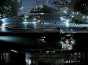 USS Enterprise (alternate reality) under construction, teaser